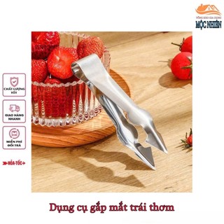 Clombo 3 Dụng cụ gắp mắt trái thơm, trái dứa cầm tay, chất liệu inox siêu bền - đa năng, tiện dụng