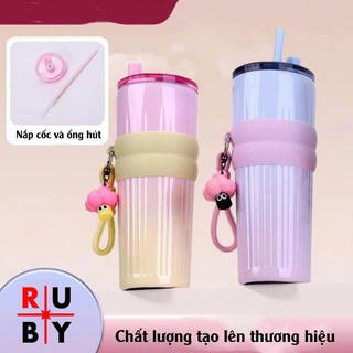 Ly giữ nhiệt LUMI RUBY phủ sứ 710ml, bình giữ nhiệt trên 12h, màu sắc đa dạng