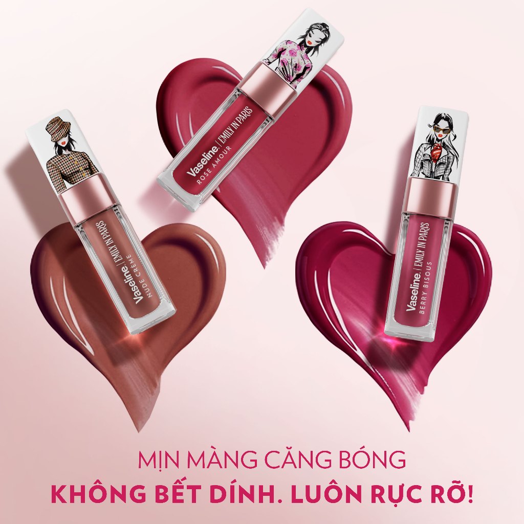 [New] Son Vaseline Emily In Paris Tinted Lip Oil 4g (tùy chọn màu)