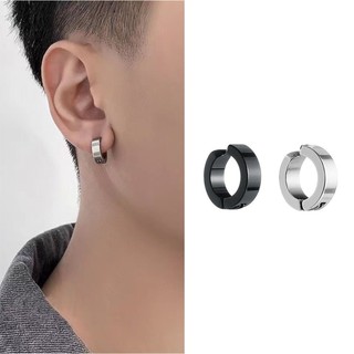 SNUOFO - Khuyên tai kẹp sụn tai bằng thép titan dành cho nam và nữ (không cần xỏ lỗ tai)