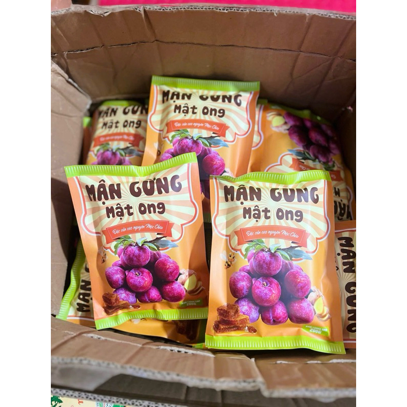 Mận gừng mật ong Mộc Châu - Đặc sản Mộc Châu