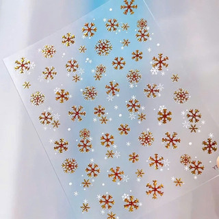 Sticker Decal Trang trí Nail Noel 2025 Siêu Hot 5D | Hiệu Ứng Nổi Chân Thực | TheGioiNail666