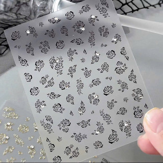 Sticker decal 5D xịn trang trí móng hot 2025