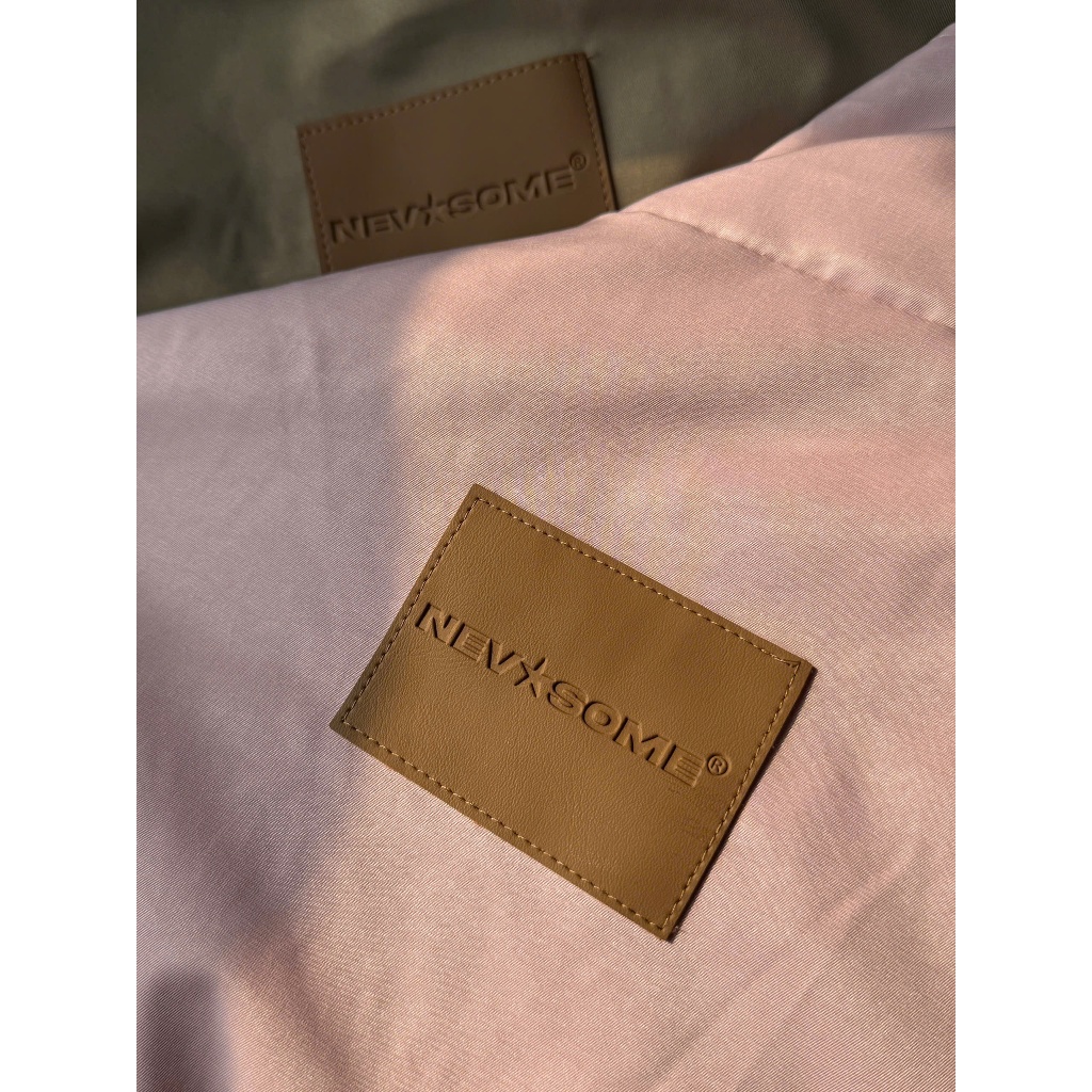 Áo Khoác TagBack Crop Windbreaker Local Brand NEVASOME 4 Màu Vải Gió Dày Dặn  Nữ Womenswear