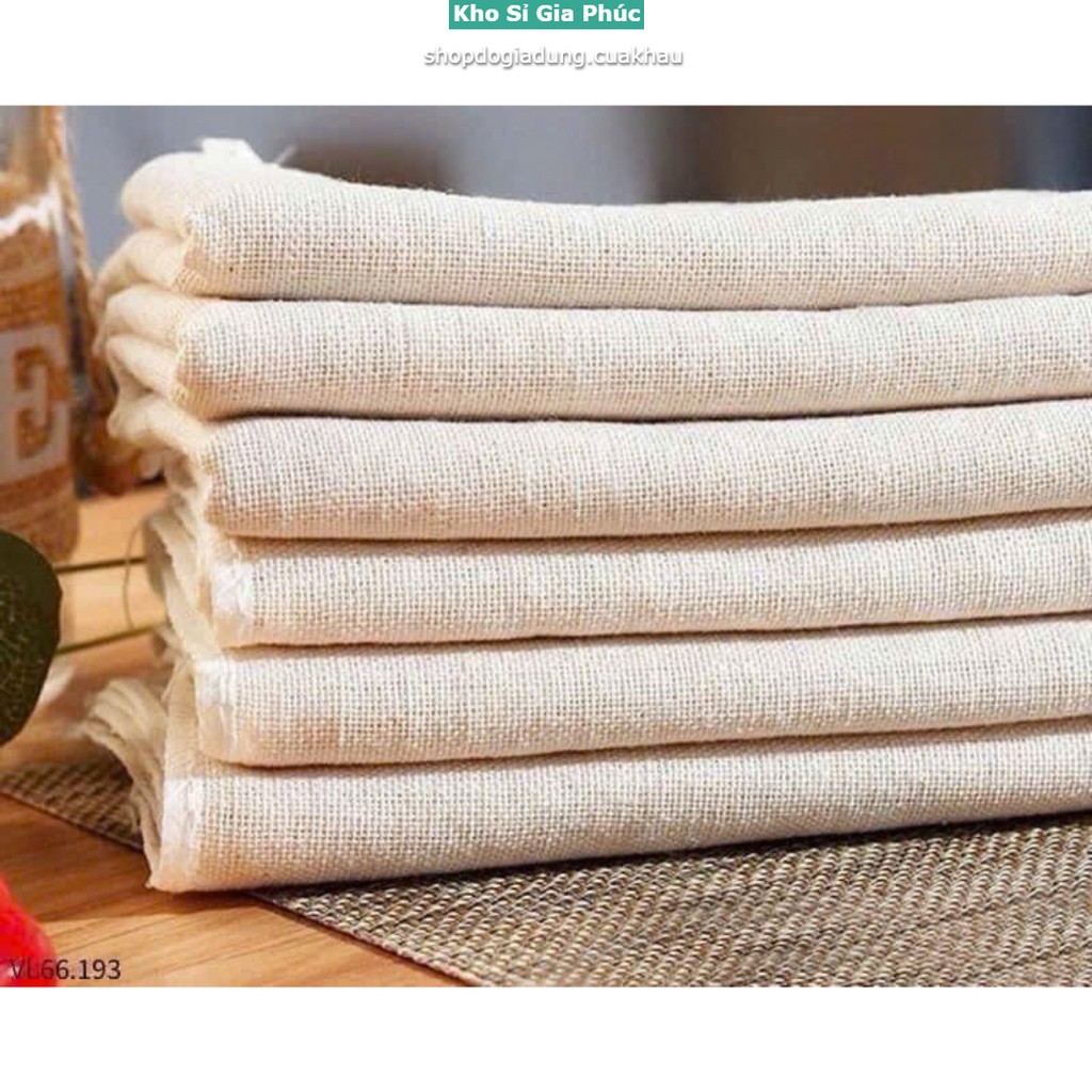 Combo 5 Miếng Vải Lọc, Hấp Thực Phẩm Size 60x60cm