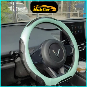 Bọc Vô Lăng Vinfast Limo Green Bọc Vô Lăng Vinfast Cao Cấp D-Cut Size36 Siêu Đẹp Siêu Bền