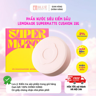 Phấn nước siêu kiềm dầu Lemonade Supermatte Cushion 15g