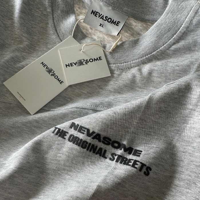 Áo Thun Boxy The Original Streets Nevasome Cotton 250gsm Local Brand Tay Lỡ Form Boxy Rộng Nam Nữ