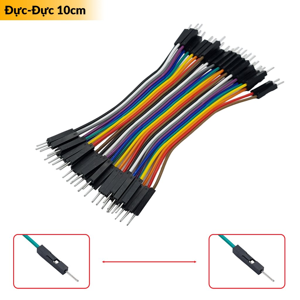 Tép 40 Dây Cắm Test Board 20 Cm