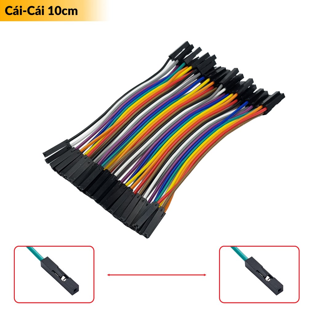 Tép 40 Dây Cắm Test Board 20 Cm