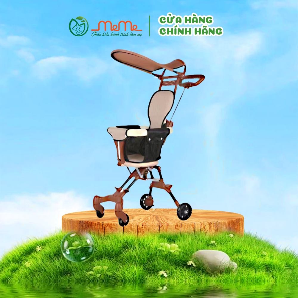 Xe đẩy gấp gọn cao cấp Mễ Mễ | Shopee Việt Nam