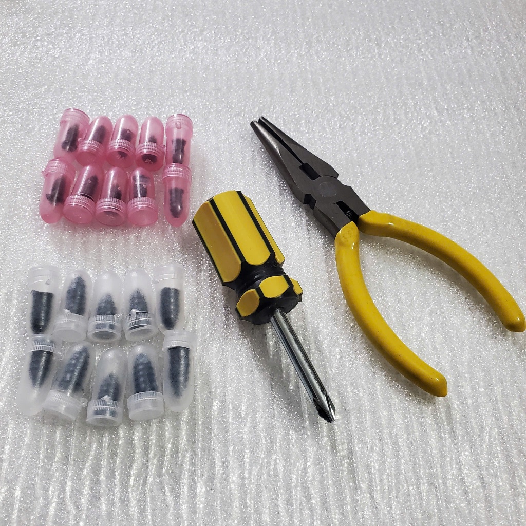 Bộ Vá Lớp Xe Máy, Mô Tô, Ô Tô Không Xăm Khẩn Cấp Chuyên Dụng Không Cấn Tháo Lắp Bánh Xe Bộ Vá Xe Không Xăm