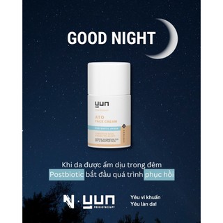 Kem dưỡng ẩm ngày và đêm cho da nhạy cảm YUN ATO Postbiotic Hydra Cream 50ml (ATO-05)