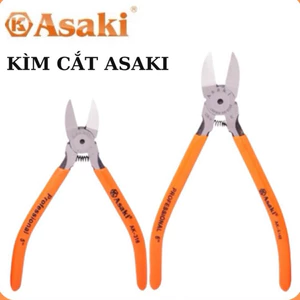 Kìm cắt Asaki,kìm cắt vát Asaki AK-8147, AK-8148, AK-8154,kềm cắt mỏ nghiêng asaki,kềm cắt asaki,kìm cắt chân mạch điện