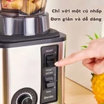 Máy Xay Sinh Tố Công Nghiệp 3 Cối Xay, Máy Xay Đa Năng, Xay Thịt, Xay Hạt Siêu Khỏe X558- Bảo Hành 24 Tháng — ảnh 7