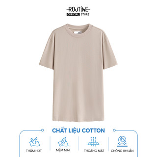 Áo Thun Nam Tay Ngắn Cổ Tròn Form Regular - Routine 10F24TSS070