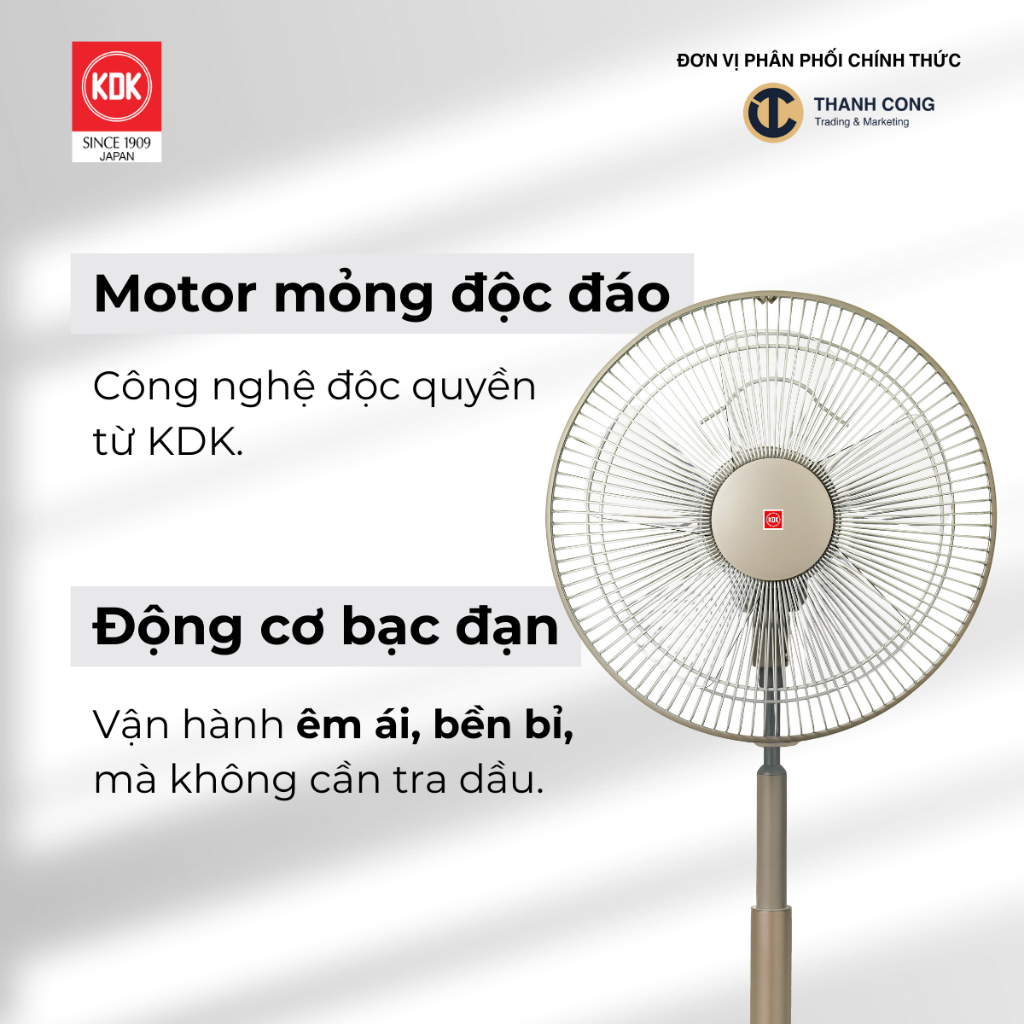 Quạt đứng KDK N30NH cánh nhựa, 3 tốc độ gió, 5 cánh 40cm, bảo hành chính hãng 24 tháng | BigBuy360 - bigbuy360.vn