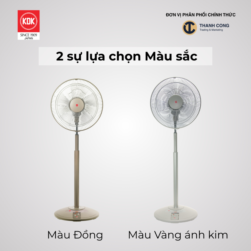 Quạt đứng KDK N30NH cánh nhựa, 3 tốc độ gió, 5 cánh 40cm, bảo hành chính hãng 24 tháng | BigBuy360 - bigbuy360.vn