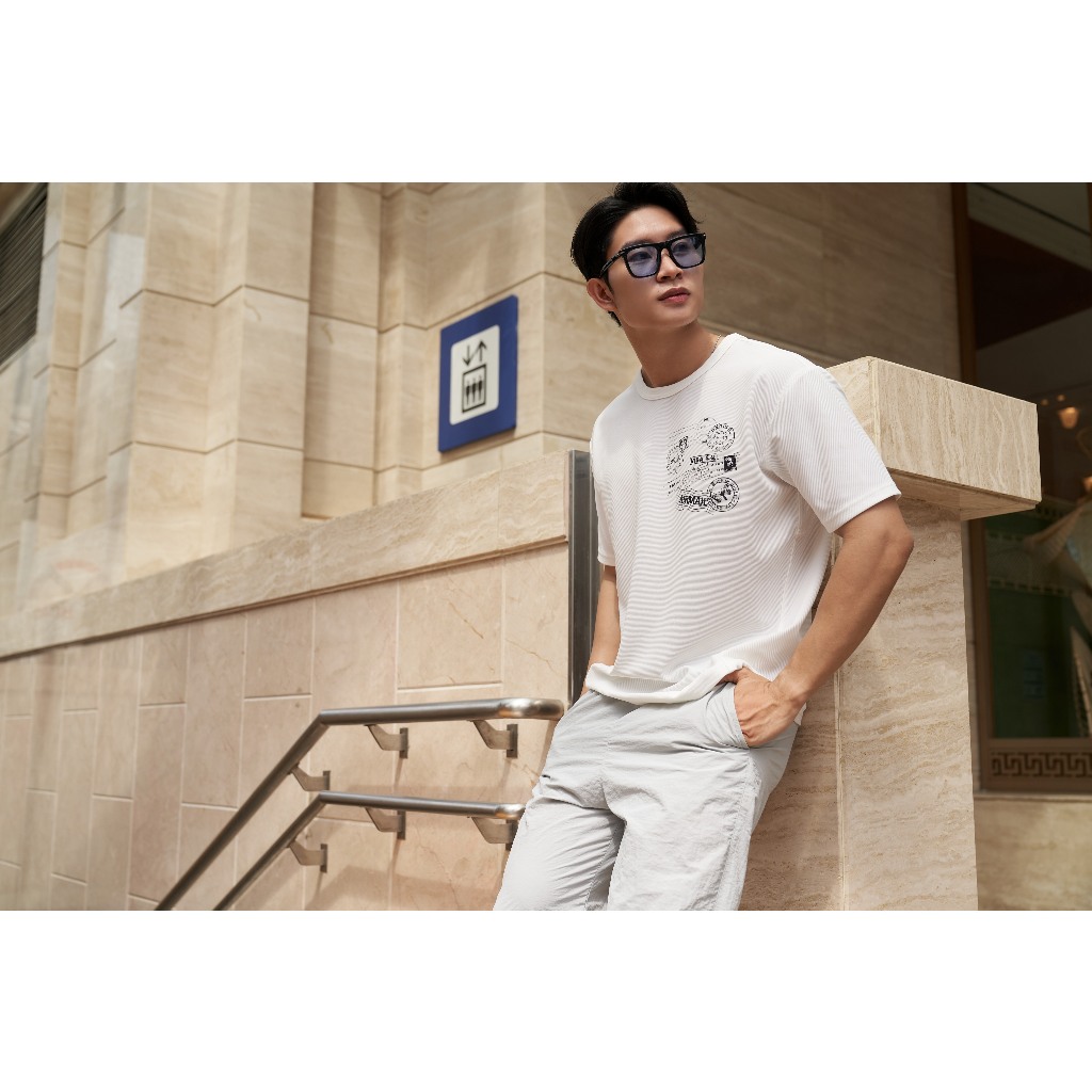 Áo Thun Graphic Nam Tay Ngắn NINOMAXX 2504001