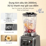 Simplus máy xay trái cây Dung tích lớn 2000mL Máy xay sinh tố Xay đá mạnh mẽ  Sinh tố LLJH012 [Quà tặng có thời hạn] — ảnh 8