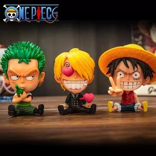 Figure One Piece Bản Dễ Thương - Luffy Zoro Nami Robin Boa - Đồ Chơi Trang Trí - Giao Hà Nội