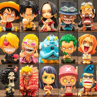 Figure One Piece Bản Dễ Thương - Luffy Zoro Nami Robin Boa - Đồ Chơi Trang Trí - Giao Hà Nội