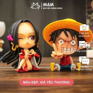 Figure One Piece Bản Dễ Thương - Luffy Zoro Nami Robin Boa - Đồ Chơi Trang Trí - Giao Hà Nội