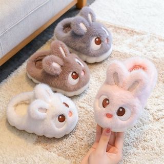 🐰 Dép Bông Tai Thỏ Cực Đáng Yêu Cho Bé - GIỮ ẤM, CHỐNG TRƠN, HÌNH HOẠT HÌNH DỄ THƯƠNG Dp99
