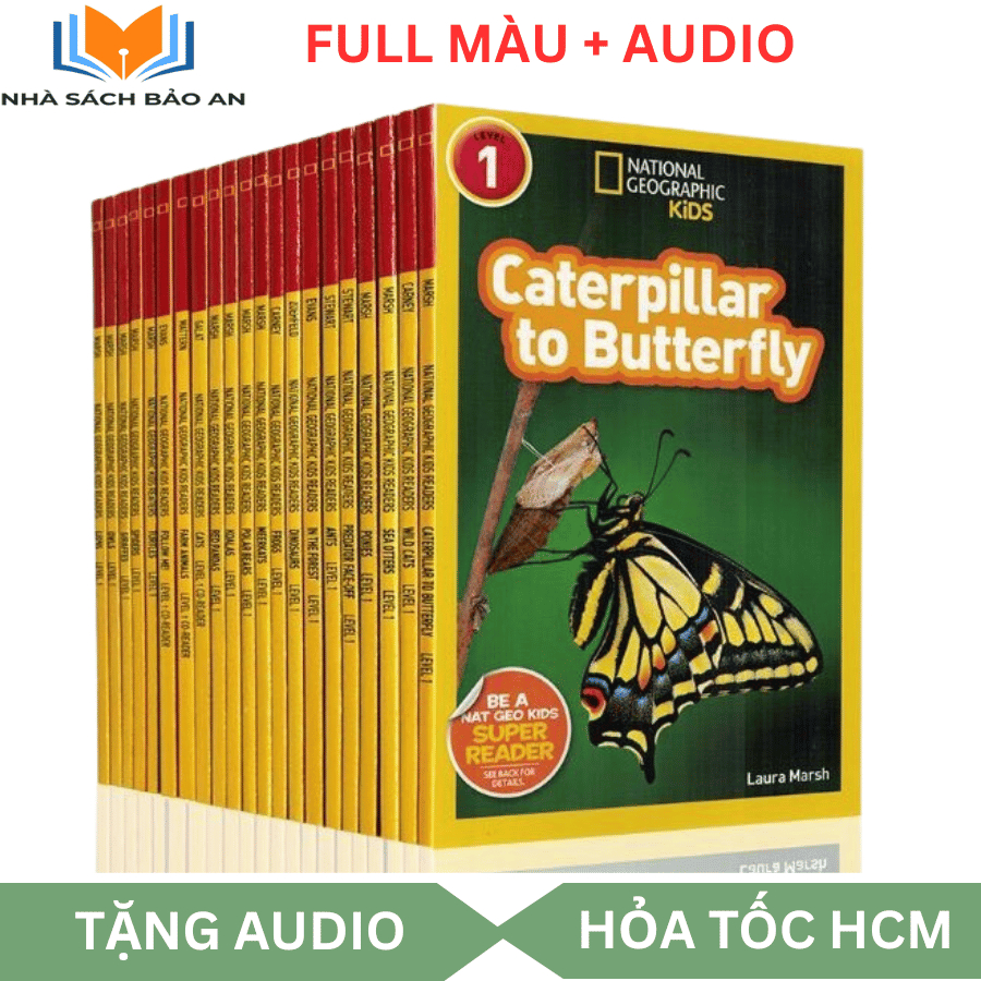 Sách Khoa học - National Geographic kids - Level 1 46 cuốn giấy