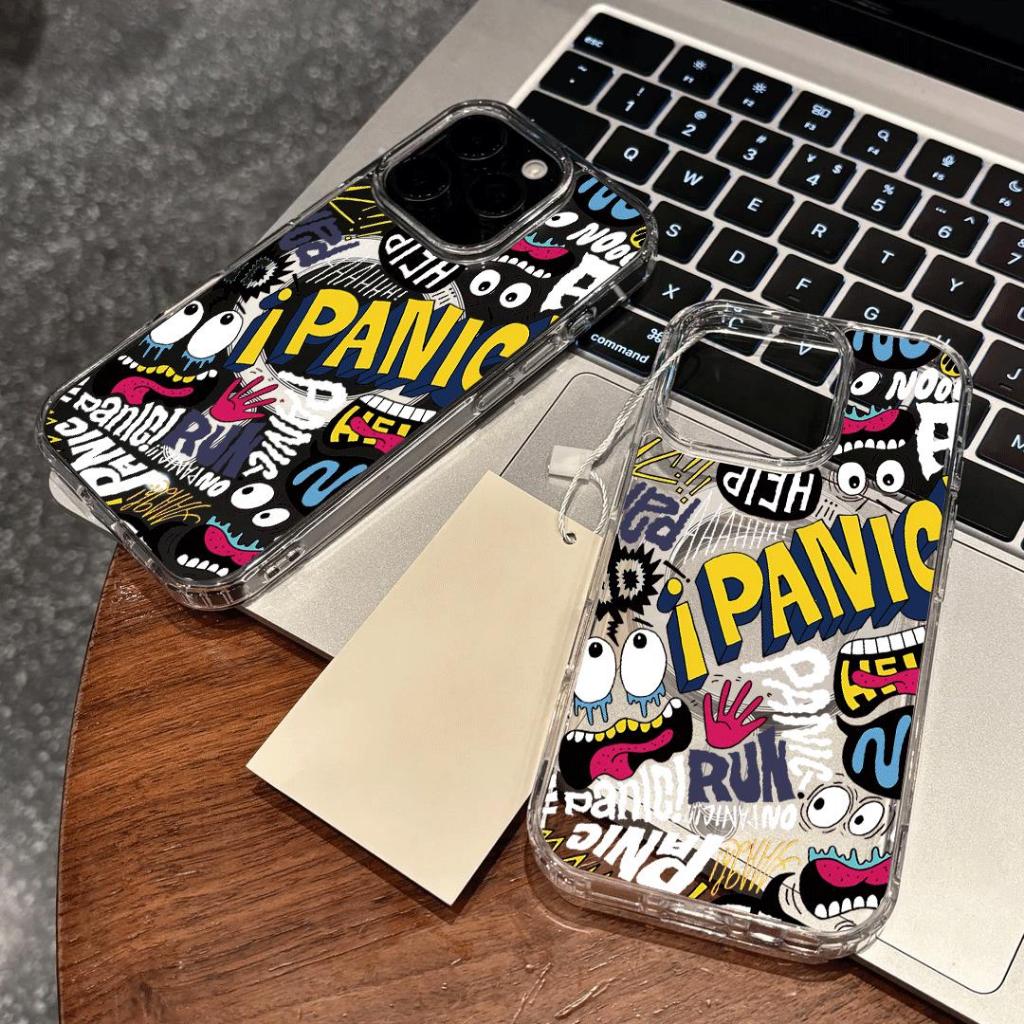Biểu hiện hài hước áp dụng cho iphone 17/16/15 chống thấm nước vỏ điện thoại di động 14/13/11 đơn giản