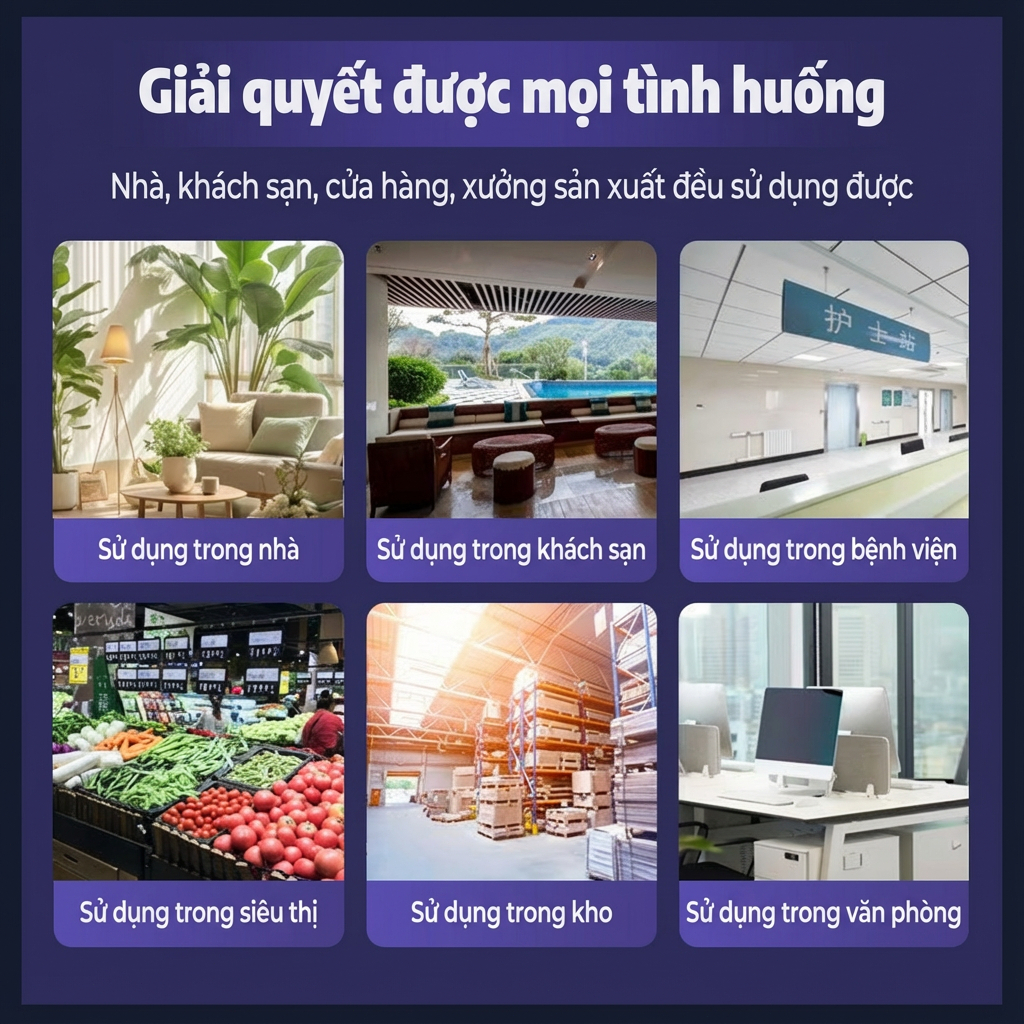Máy Đuổi Chuột Gián Muỗi Ruồi Kiến Mối Bằng Sóng Siêu Âm Hiệu quả cao, an toàn cho người và thú cưng