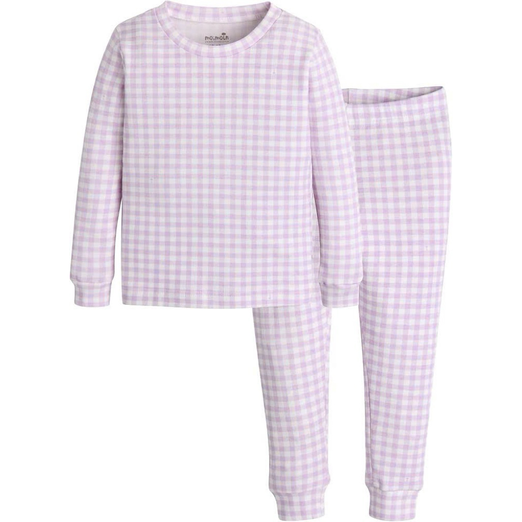 Bộ Moimoln dài tay chất cotton modal mềm mát cho bé có tag sườn k có tag giấy (6m-8T)