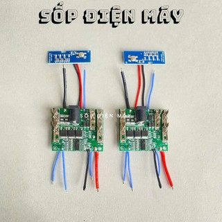 Mạch Pin 3 mosfet 18v - 10 Cell , 15 Cell , 20 Cell - Có Đèn Led Báo Pin-Chân Pin Phổ Thông