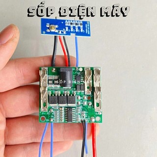 Mạch Pin 3 mosfet 18v - 10 Cell , 15 Cell , 20 Cell - Có Đèn Led Báo Pin-Chân Pin Phổ Thông