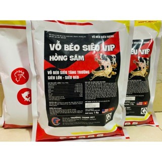 [Freeship Xtra] Vỗ Béo Siêu Vip Hồng Sâm Giúp Vật Nuôi Tăng Trưởng Nhanh, Tăng Cường Miễn Dịch Tăng Ức Nở Đùi