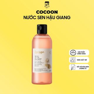 Nước Cân Bằng Cocoon Sen Hậu Giang Làm Dịu Da Nhạy Cảm Lotus Soothing Toner (310ml)