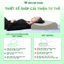 Gối Nằm Cao Su Thiên Nhiên Hoạt Tính Việt Thành Tốt Sức Khoẻ, Chịu Lực, Nâng Đỡ, Ôm Sát Vai Gáy Người Nằm