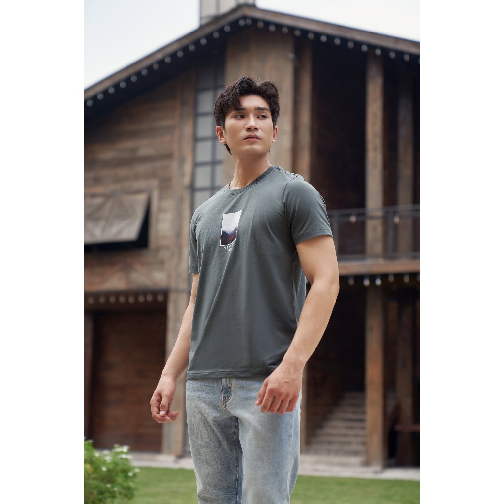 Áo Thun Graphic Nam Tay Ngắn NINOMAXX 2504014