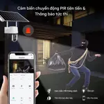 Solar giám sát Camera 4G 360 độ 1080P HD IP Không thấm nước ngoài trời Tầm nhìn ban đêm V380 Pro APP 4G SIM — ảnh 4