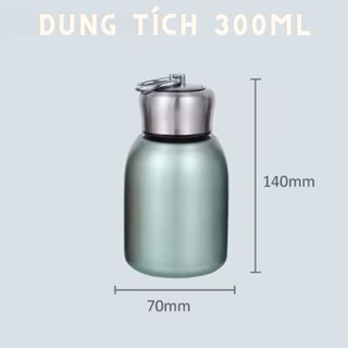 Bình Giữ Nhiệt Inox 304 Màu Ngẫu Nhiên YATASMART Dung tích 300ml