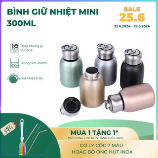Bình Giữ Nhiệt Inox 304 Màu Ngẫu Nhiên YATASMART Dung tích 300ml