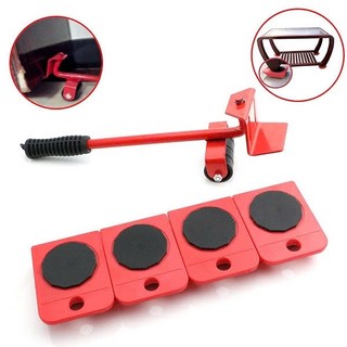Bộ Dụng Cụ Nâng Và Di Chuyển Đồ Thông Minh YATASMART Có Bánh Xe Với Trục Xoay 360 Độ Tải Trọng 600kg