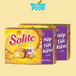 Bánh Solite Tròn Hộp Vị Kem Bơ Sữa 144g/ 288g