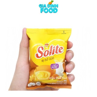 Bánh Solite Tròn Hộp Vị Kem Bơ Sữa 144g/ 288g