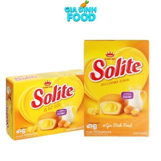 Bánh Solite Tròn Hộp Vị Kem Bơ Sữa 144g/ 288g