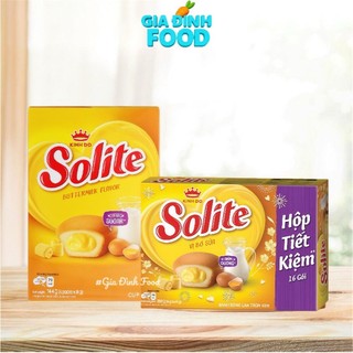 Bánh Solite Tròn Hộp Vị Kem Bơ Sữa 144g/ 288g