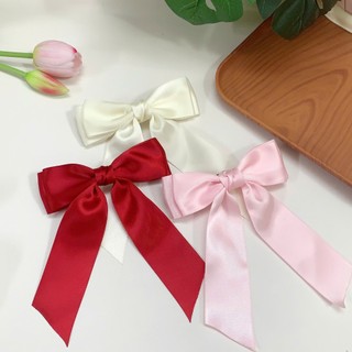 Cặp tóc nơ dáng dài rủ nhiều lớp nữ tính tiểu thư nhiều màu Chồi accessories - Y082