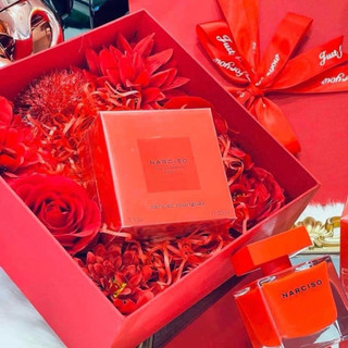 Nước Hoa ♥️ 𝗡𝗮𝗿𝗰𝗶𝘀𝗼 𝗥𝗼𝘂𝗴𝗲 𝗘𝗗𝗣 ♥️ Đỏ 90ml fullbox
