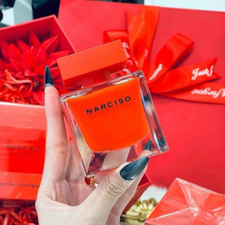 Nước Hoa ♥️ 𝗡𝗮𝗿𝗰𝗶𝘀𝗼 𝗥𝗼𝘂𝗴𝗲 𝗘𝗗𝗣 ♥️ Đỏ 90ml fullbox