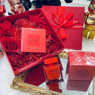 Nước Hoa ♥️ 𝗡𝗮𝗿𝗰𝗶𝘀𝗼 𝗥𝗼𝘂𝗴𝗲 𝗘𝗗𝗣 ♥️ Đỏ 90ml fullbox